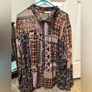 Plus size blouse